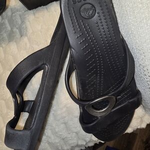 CROCS Black Sandals